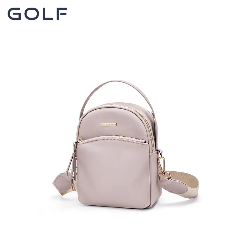 GOLF mobile crossbody bag women 2024 new casual canvas mini shoulder bag with a cute student bag