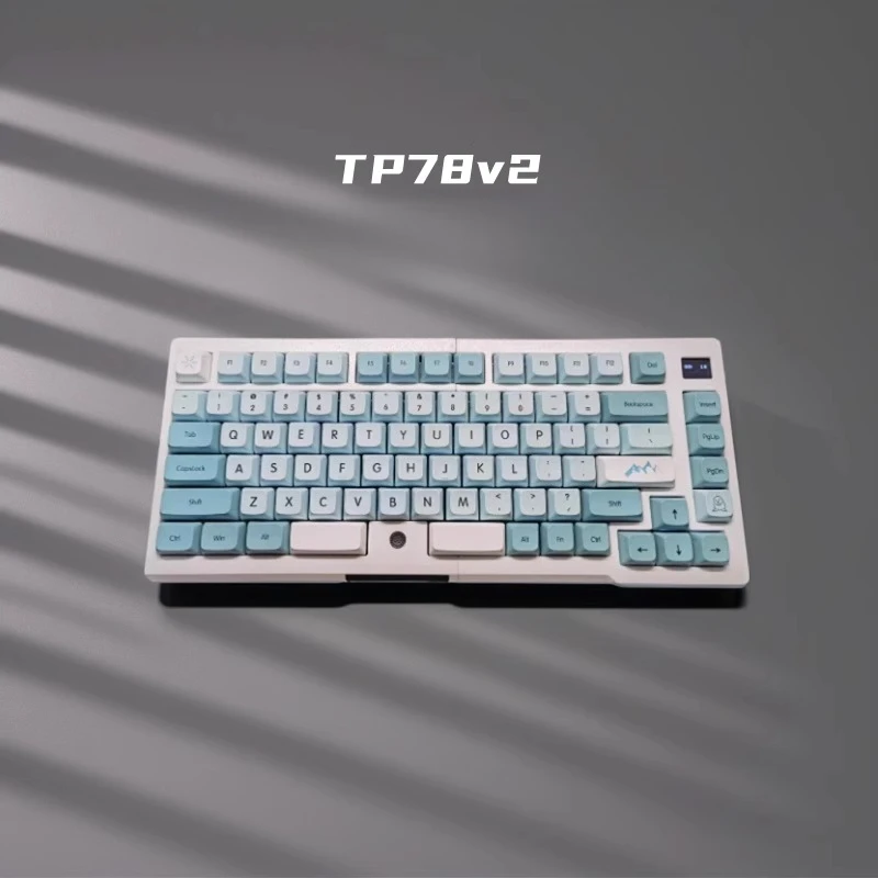 

TP78v2 Keyboard Custom Tri-mode Pointing Stick Interactive Touch Panel Mechanical Keyboard Gaming Office Keyboard Support Via