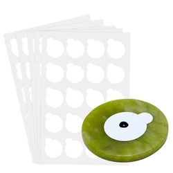 100pcs Eyelash Glue Stickers Glue Holder Stone Lash Extention Shim Paper Pads Jade Stone For Beginner Lash Extension Tools Set