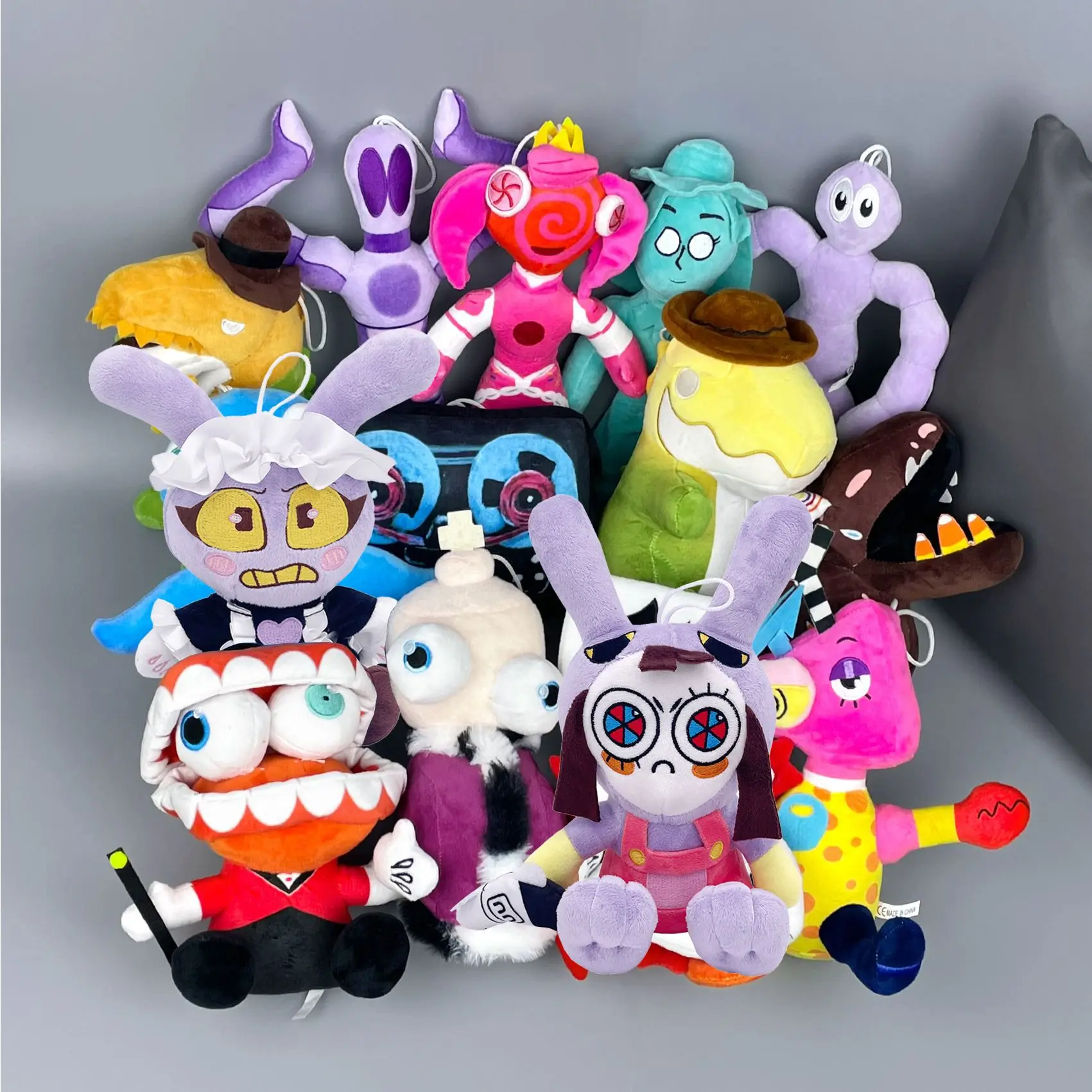2026 Hot new The Amazing Digital Plush Toys Amazing Circus Clown Rabbit Plush Dolls Periphery Stuffed Toys Kids Adults Gift