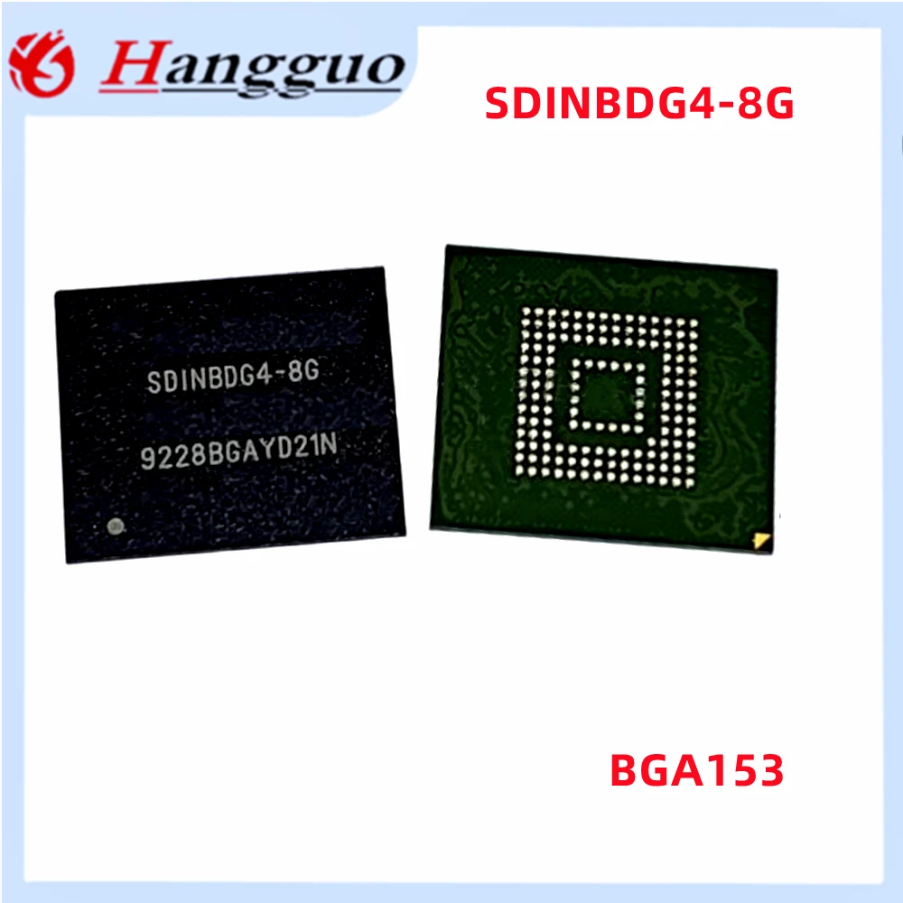 2PCS/Lot Original SDINBDG4-8G BGA153 package memory IC chip