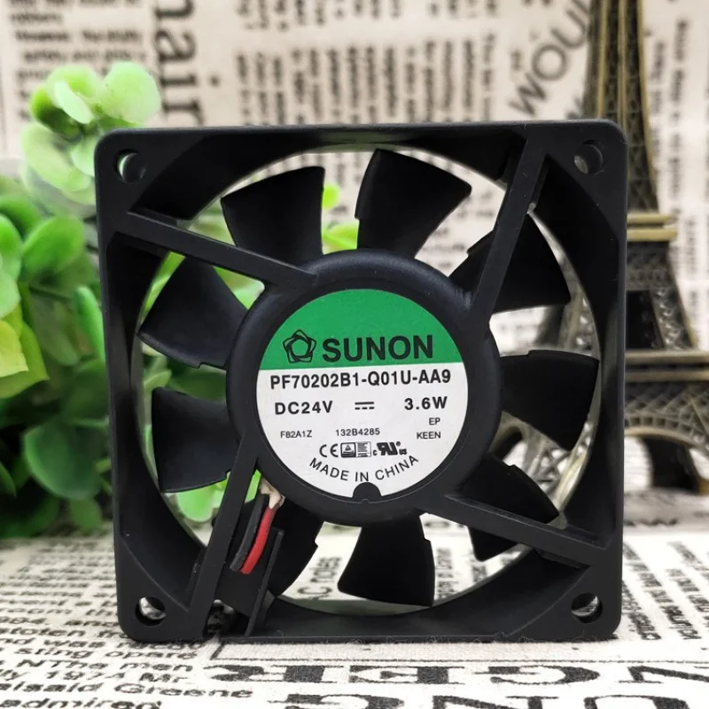 PF70202B1-Q01U-AA9 Dc24v 3.6W 7020 7cm พัดลมทำความเย็น PF70202B1 Q01U AA9