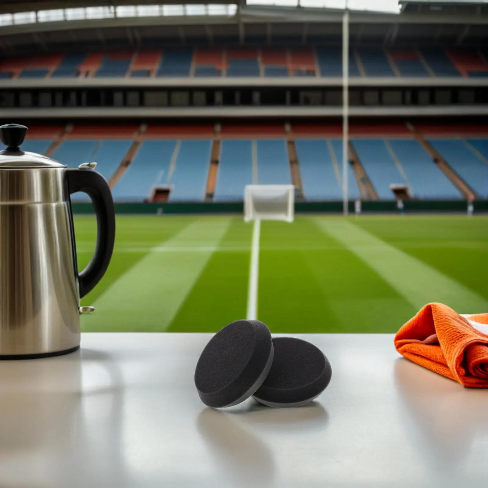 

4Pcs Bowling Ball Buffing Sponge Polishing Pads Soft Sanding Pads for Cleaning Resurfacing Multipurpose Bowling Ball Maintenance