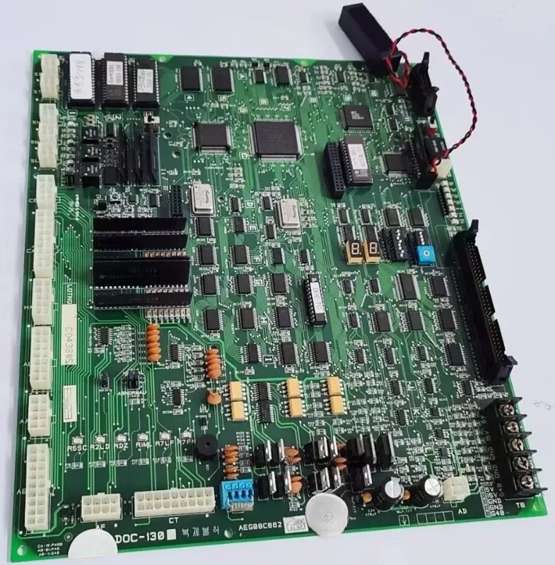 DOC-130 AEG08C862 Elevator PCB Board - Parallel Elevator Control Board Asynchronous Computer Room Size L320mm X W280mm