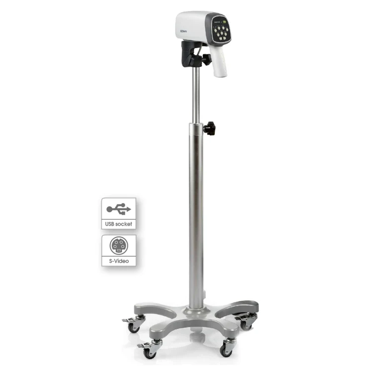 Edan High-end C3A C6A Gynecological  Digital Video  Price with 24 LED Lights