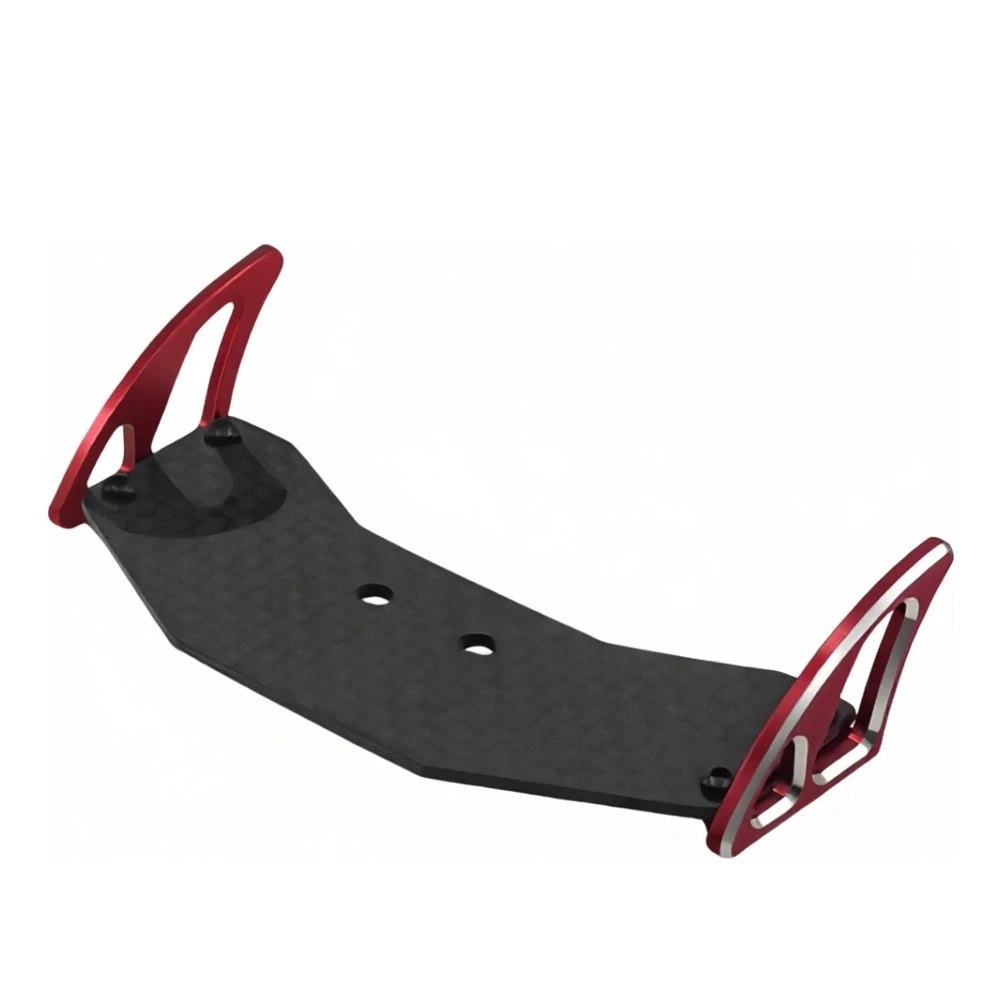 Rear Body Wing Spoiler Aluminum Meta For Losi Micro b Upgrades Parts 1/24 Accessories Rc Car 2WD Buggy RTR LOS00007 Replace