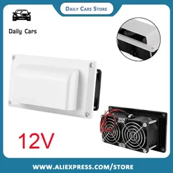Car Accessories Exhaust Fan Caravan Side Air Vent Ventilation For Camper Trailer Motorhome Boat Marine Yacht 12V 25W