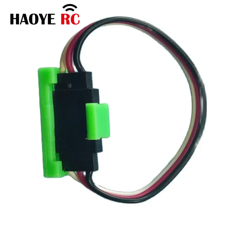 Haoye 10 Pcs ESC Servo Y Wire Extension Wire Fixed Clip Anti-Loosening Chuck Green Black Yellow Blue Red Color For Rc Accessory