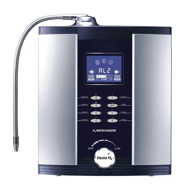Customizable Vesta H2 Alkaline Water Machine, Water Ionizer Machine for Home pH 3.5-11