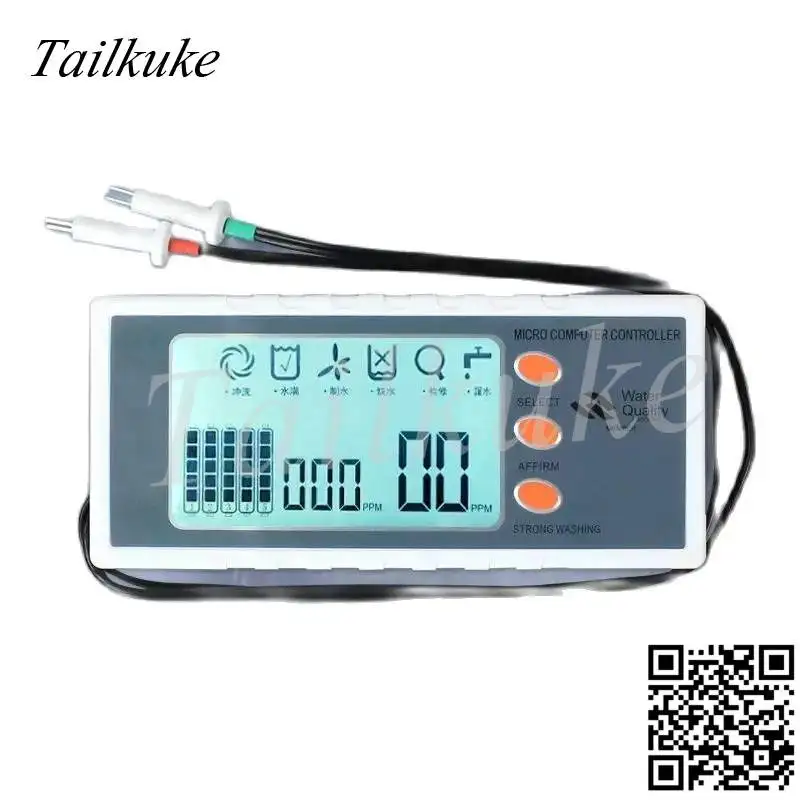 Pure water machine computer board control board accessories with TDS display R0 reverse osmosis 24V8 word computer board