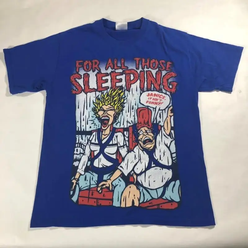 For All Those Sleeping Band Album Blue  T shirt Size S to 5XL QA671