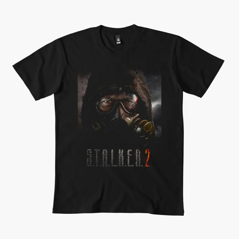 S.T.A.L.K.E.R. 2 Shadow of chernobyl 0401 Danger exclusion zone gift t shirt Video game Stalker Graphic Clothes All size Tops