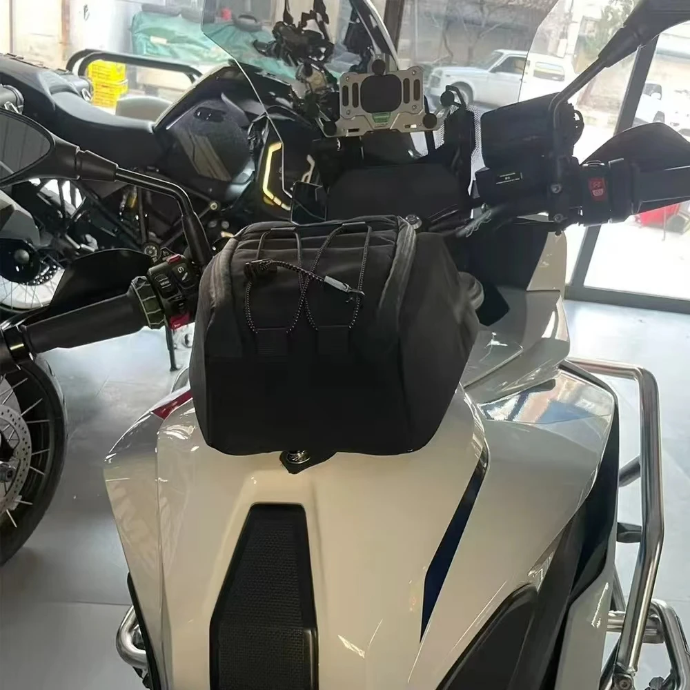 New S 1000 XR Motorcycle Tank Bag Nylon Fuel Oil Tank Bag 4L Portable Phone Tool Bag Black For BMW S1000XR S1000 XR  2020-2025