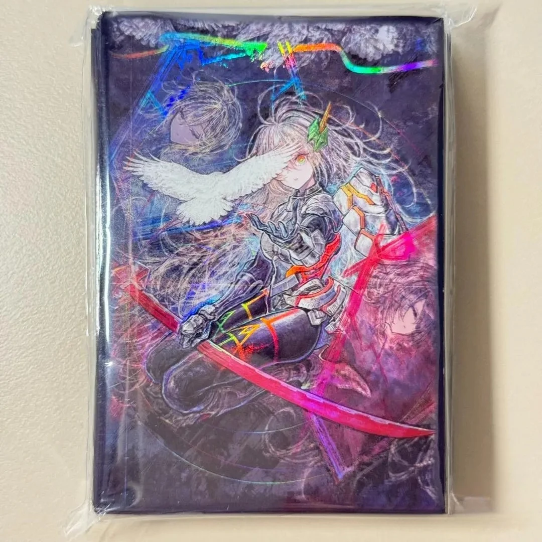 50 قطعة من أكمام بطاقات Yugioh مجتمعة Sky Striker Ace من Yu-Gi-Oh! حافظة حماية لامعة لبطاقات التداول TCG OCG #1