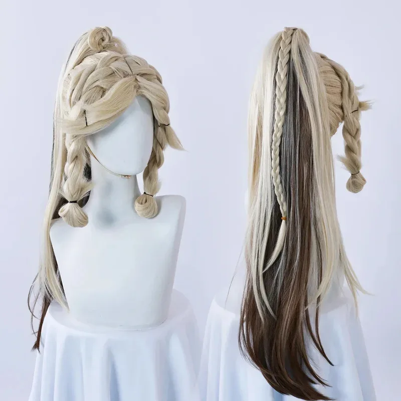 Genshin Impact Kachina Cosplay Costume Adult Women Anime Carnival Halloween Party Masquerade Game Outfit Premium Cos Wig