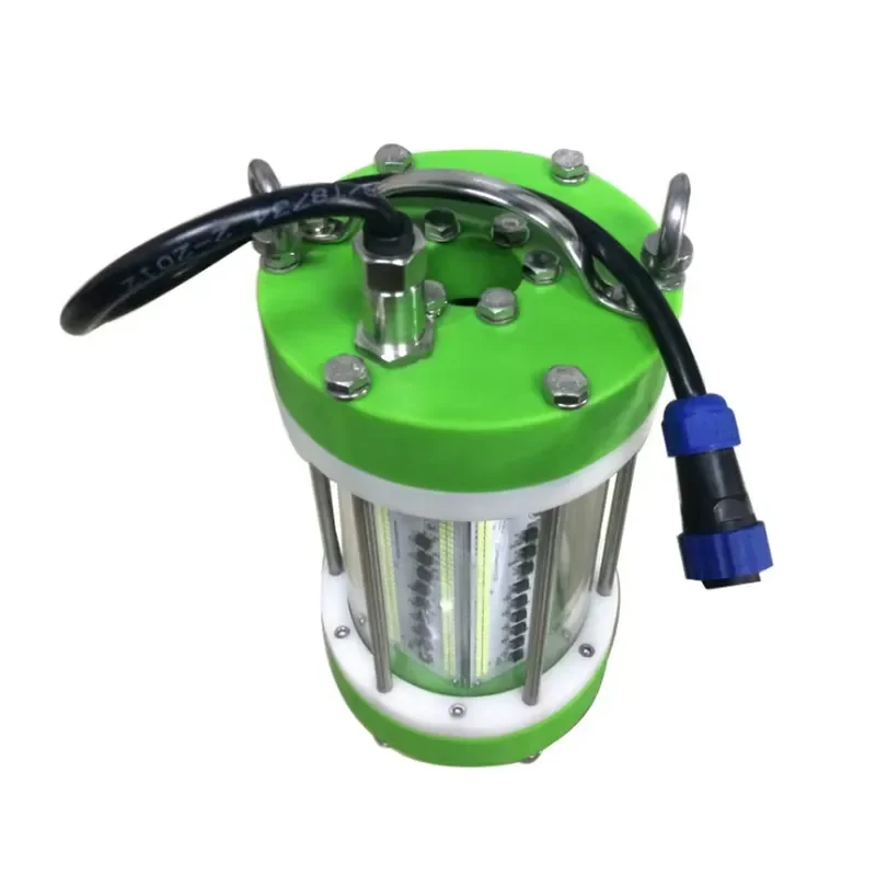 3000W High Power LED Underwater Fishing Light IP68 Waterproof 36V Fish Attraction Lamp for Boat Marine Use