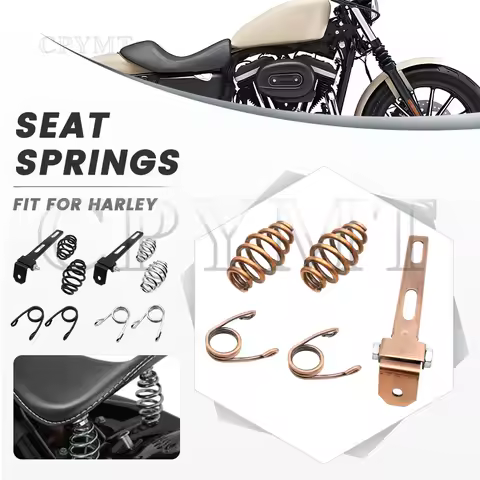 Solo Seats Motorcycle Spring Mount Kit Saddle Seat Springs fit for Harley Sportster 883 1200 XL Chopper Bobber