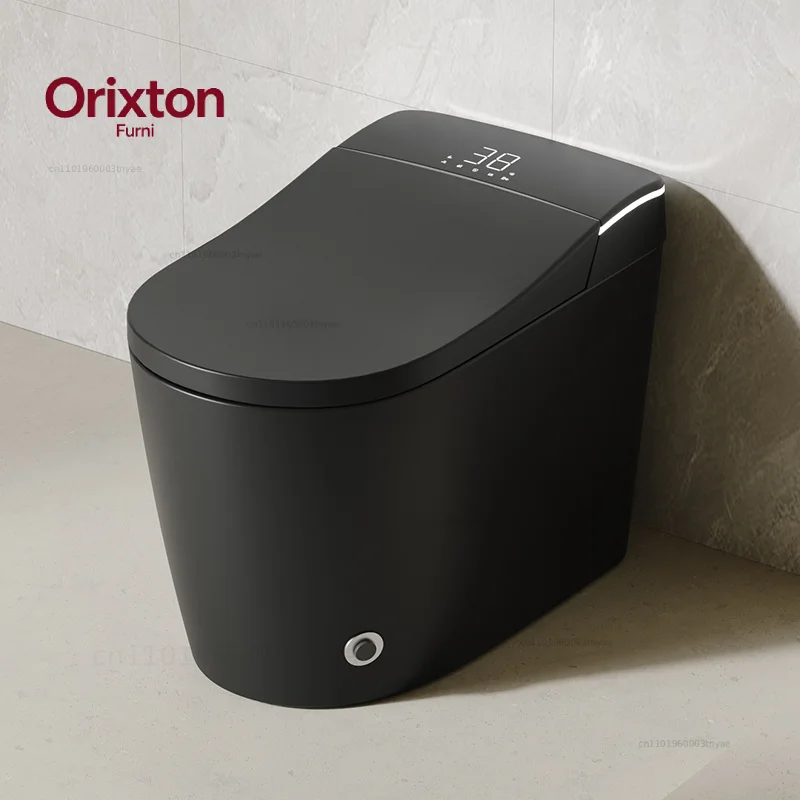 Advanced Function Smart Round Bowl Toilet With Seat Heating Remote Control Smart Toilet