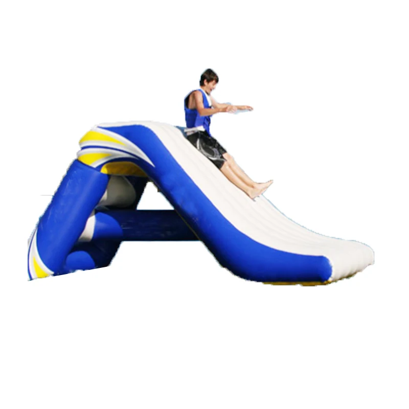 Inflatable Water Slide Inflatable Floating Trampoline Water Slide For Children And Adults Playing Water Game Sports