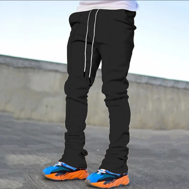 Stacked sweatpants aliexpress hotsell