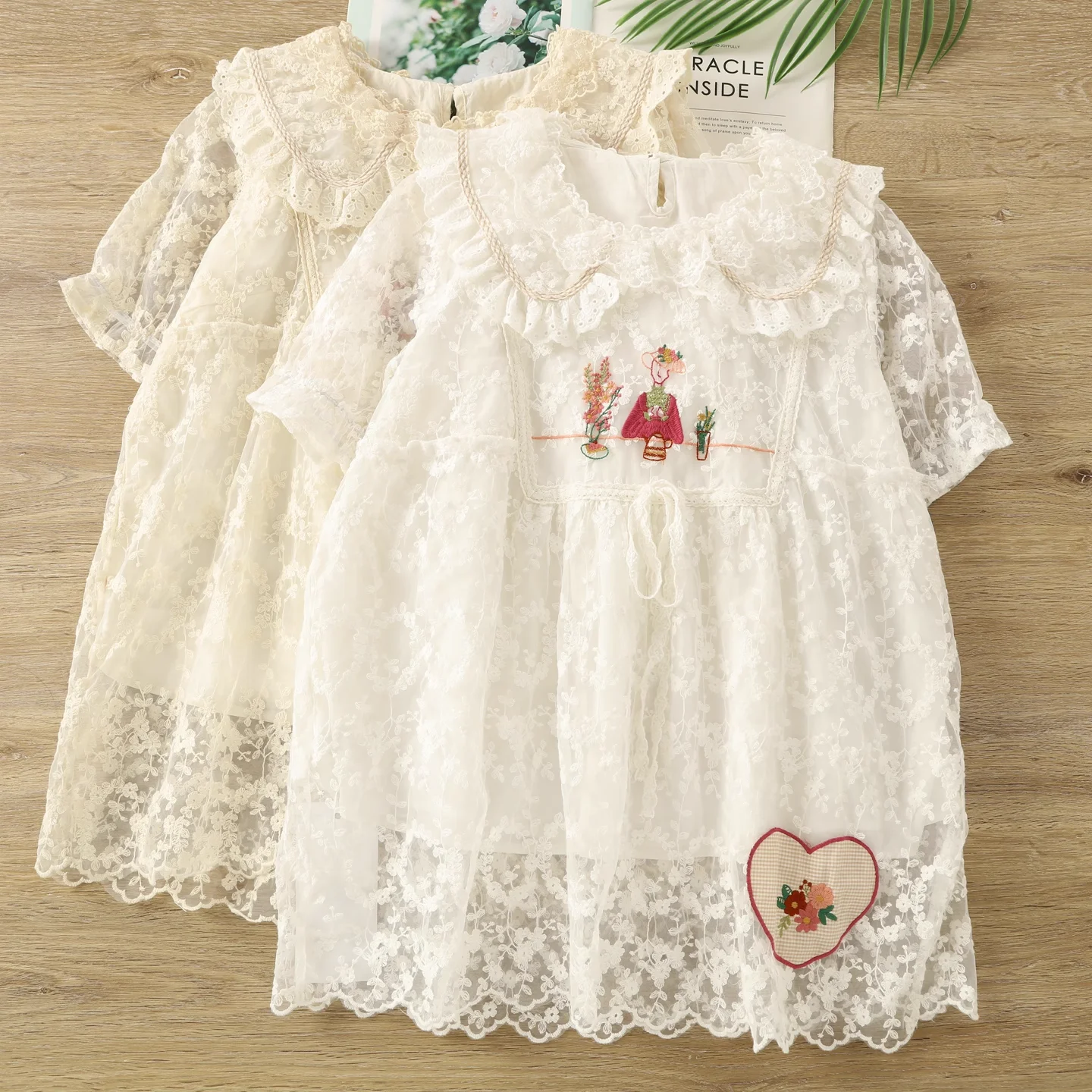 

Sweet lolita clothing mori girl summer Japan style sweet peter pan collar cartoon embroidery shirts and blouses cute clothes