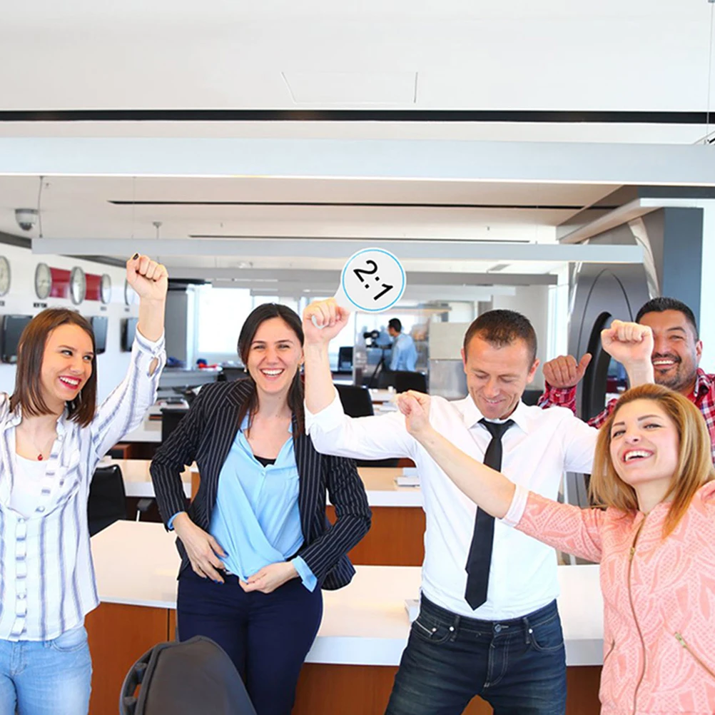 

12pcs Dry Erase Paddles Blank Handheld Whiteboards Small Scoreboard For Classroom Sports Games Mini Dry Erase Board Teaching