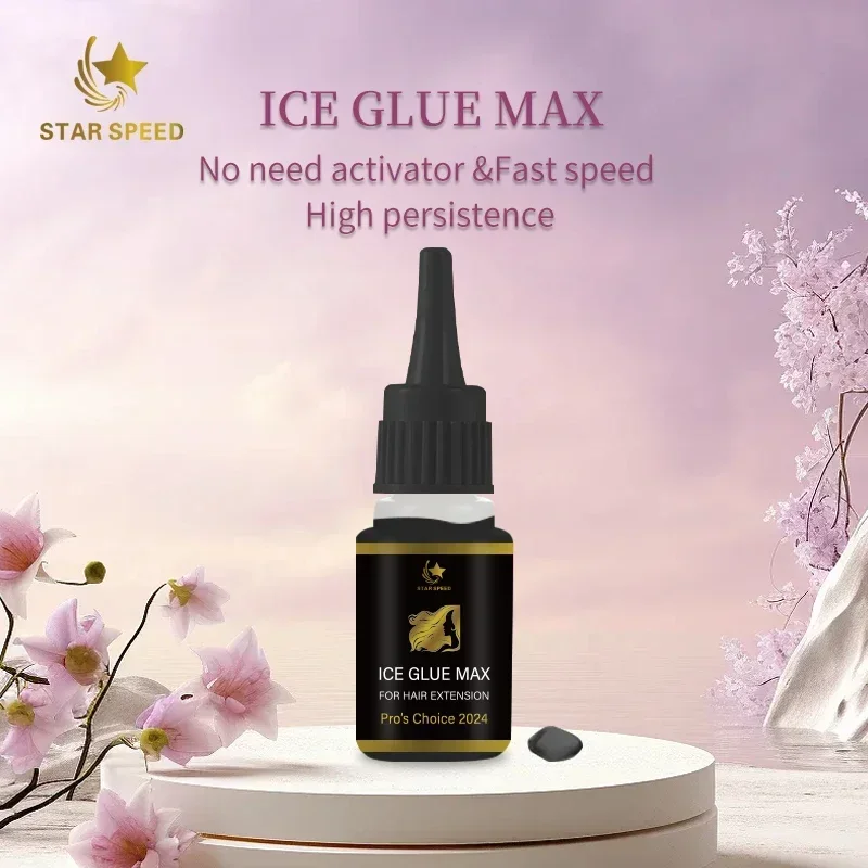 Imagem -06 - Ice Glue Max Removedor para a Extensão do Cabelo Humano Limpar a Extensão do Cabelo Use Private Label Gel