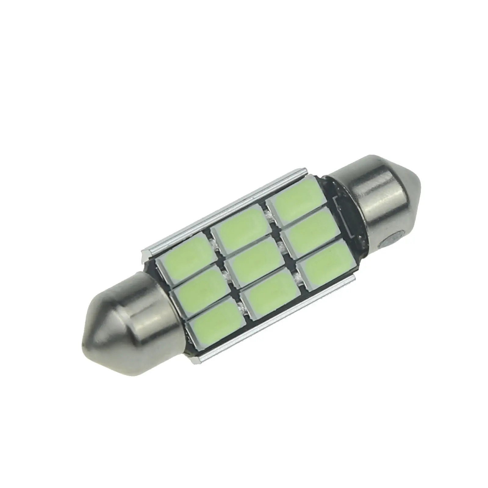 1x Ice Blue Car 39MM Festoon Light Number plate Blub Canbus Error Free 9 Emitters 5630 SMD LED 40mm I224-BB