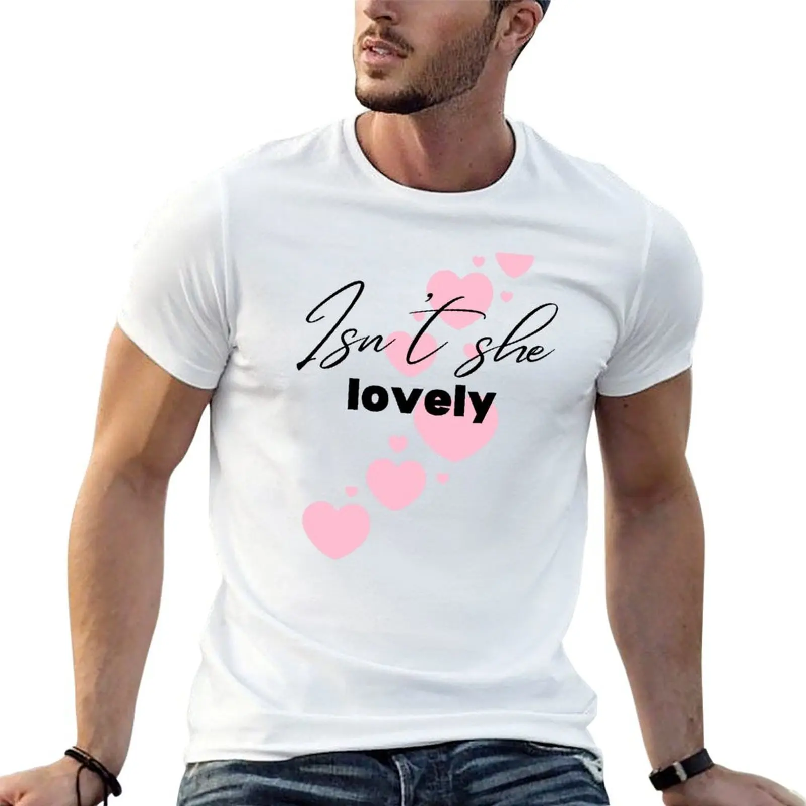 Isn't she Lovely Svg, Baby Boy Svg Png, Baby Girl Newborn Boy New Girl, Daughter Cute Svg T-Shirt