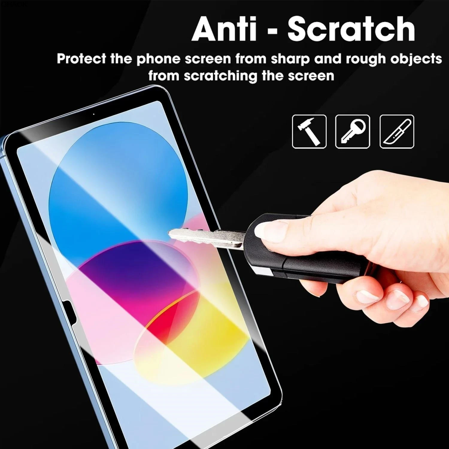 واقي شاشة لجهاز IPad 11th A16 2025 10th 2022 10.9 بوصة/iPad Air13 13 بوصة Air11 11 بوصة من الزجاج المقسى لجهاز IPad 11th Air 13 11