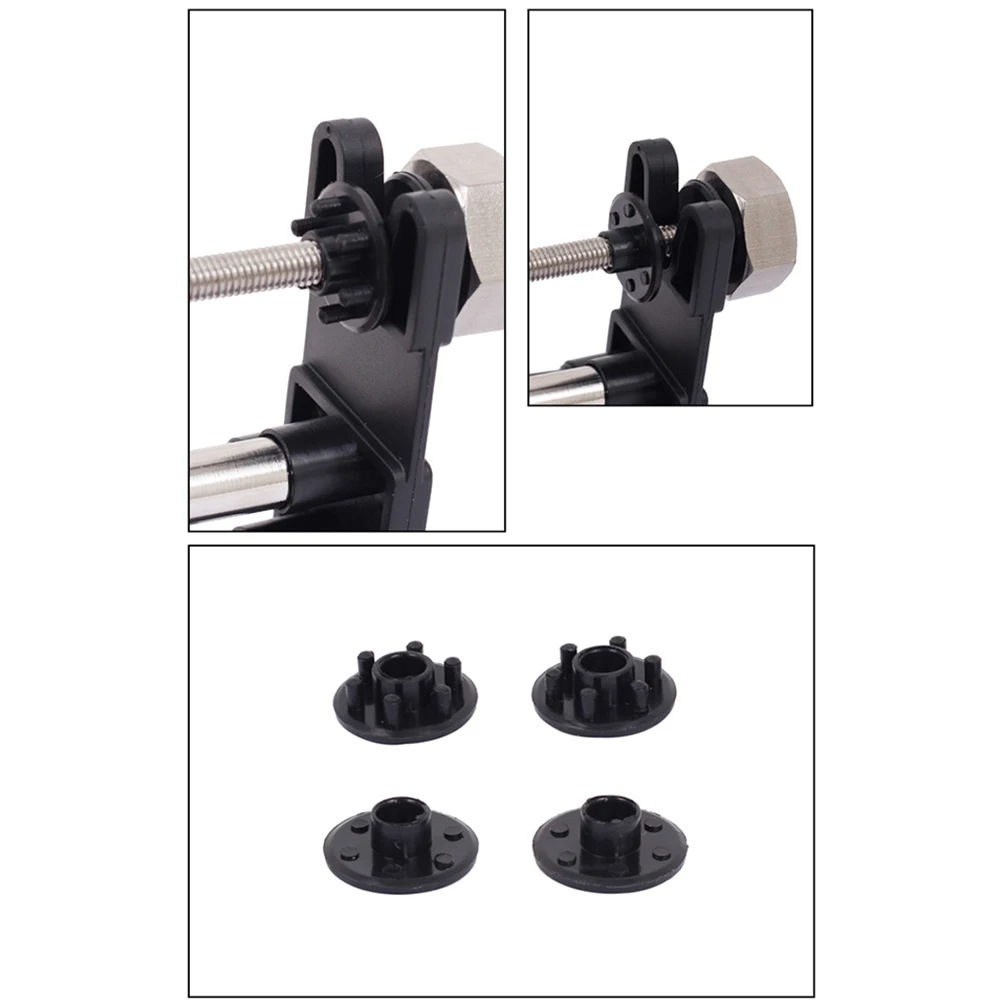 

String Serving Jig Tool Smooth Metal Roller Quick Release Compatible Most Materials Compound Maintenance