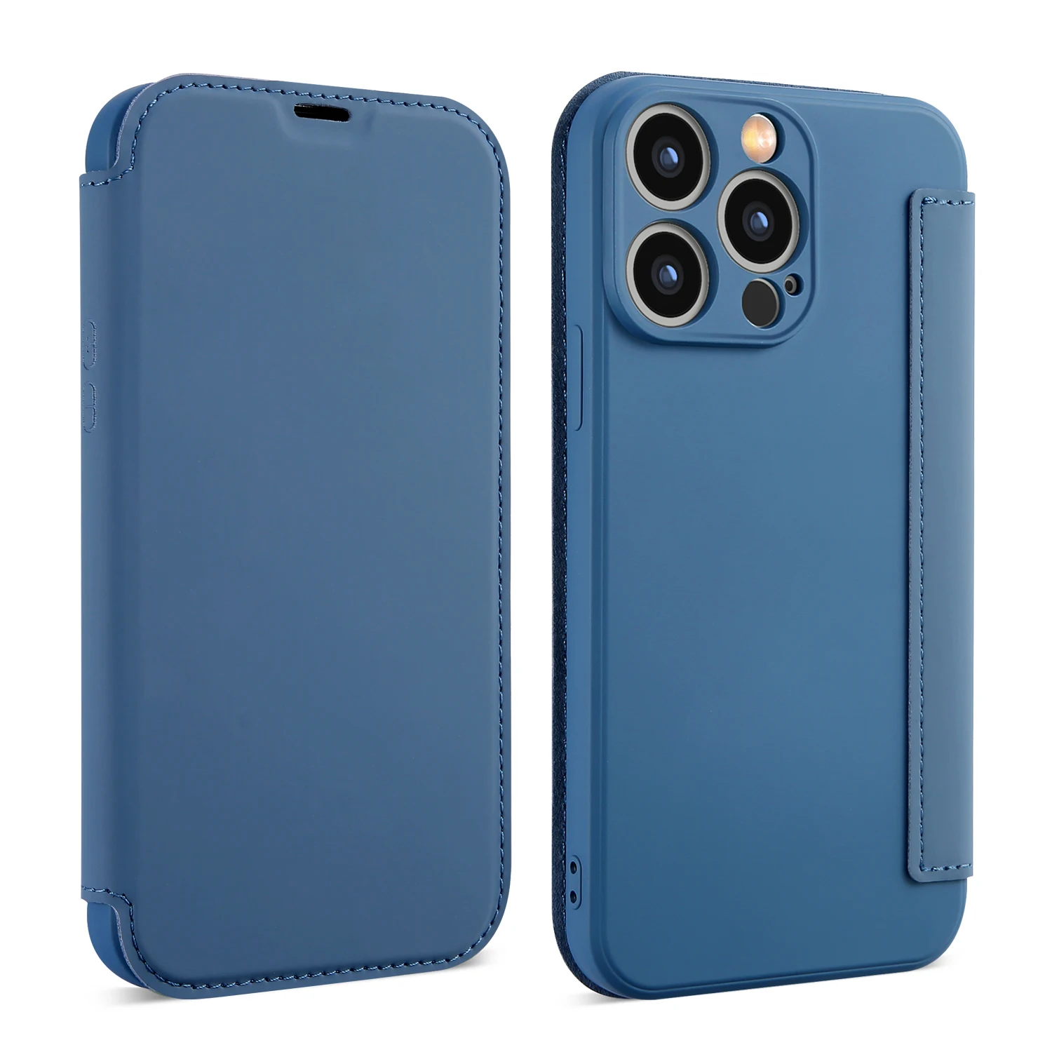 Luxury Flip Leather Case For iPhone 16 15 14 13 12 11 Pro Max Xs Xr 16Plus Liquid Silicone Shockproof Card Pocket Wallet Cover