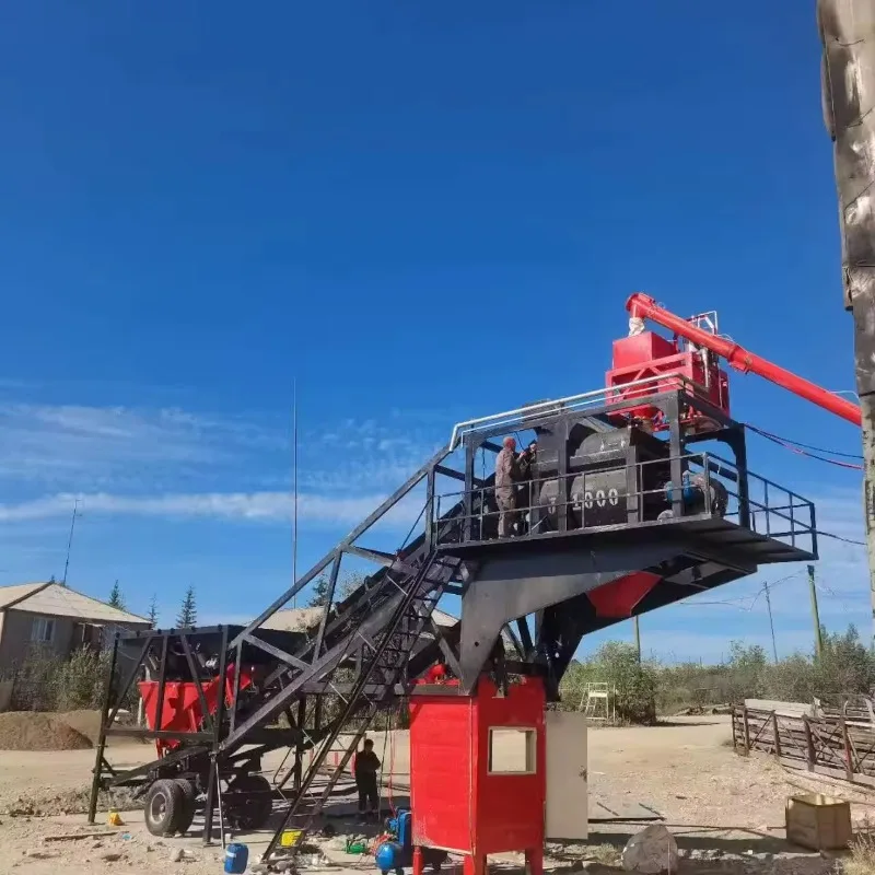 High Performance Concrete Batching Plant For Commercial And Construction Projects