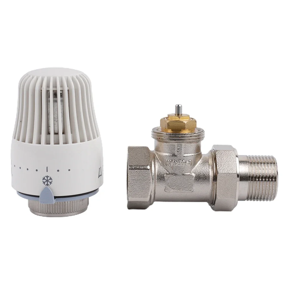 Thermostatic Valve 3/4In Return Temperature Limiter Automatic Controller For Underfloor Heating System