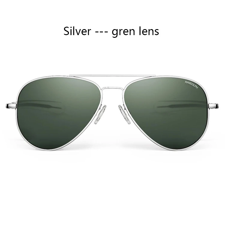 RE Sonnenbrille Mann Amerikanische Armee Militär Luftfahrt Pilot Sonnenbrille Glaslinse Frau Luxusmarke Vintage Metall Titan Rahmen – Detail 24