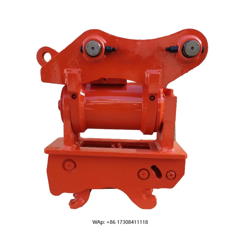 

KX080-4 Excavator Quick Hitch Pin Grabber Coupler 180 Degree Tilt Angles for Construction