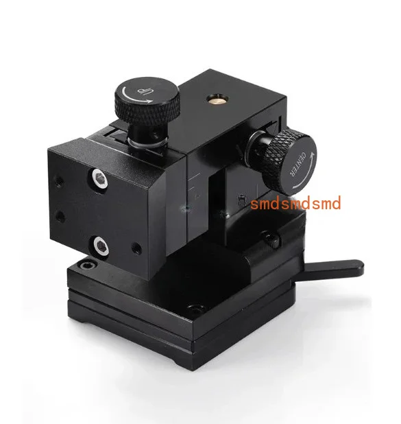 Magnetic probe seat XYZ axis displacement platform three-axis manual fine-tuning stage precision 0.005m