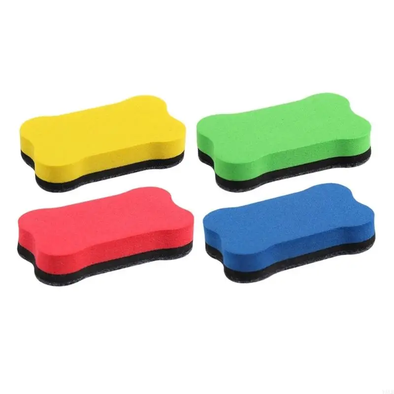 

Y5LB 4 Pcs Bone Board Cleaner Whiteboard Eraser Dry Erases Eraser