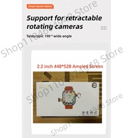 Original CDS9 Smartwatch S9 Ultra Smart Watch With 180° Rotary Camera GPS WIFI SIM Card Slot COMPASS NFC 2.2inch Amoled Screen