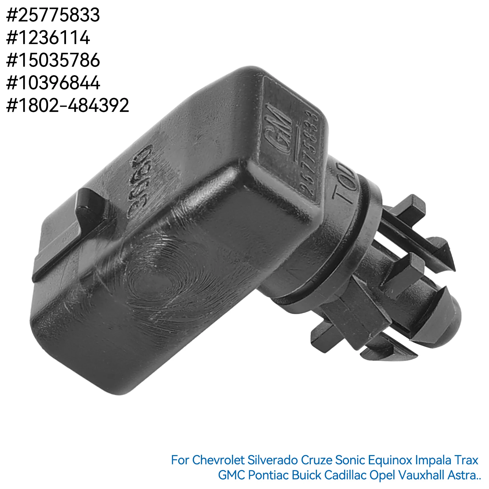 Outside Ambient Air Temperature Sensor 25775833 15936931 For GM GMC Buick Chevrolet Cruze Cadillac Opel Vauxhall Astra Vectra