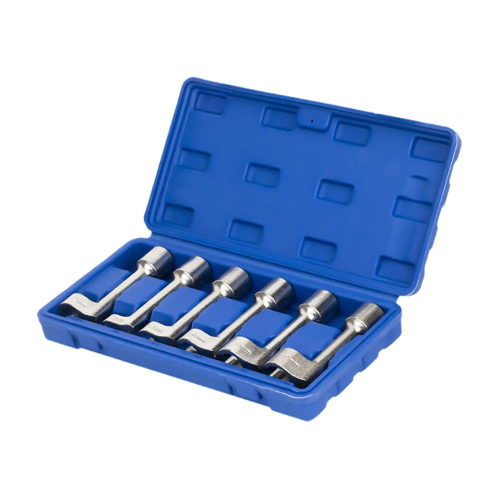 

6 Pieces Diesel Injector Socket Wrench Set L Typed Fuel Injectors Removal Tools Hex Sockets High Reliability Auto Repair Tools
