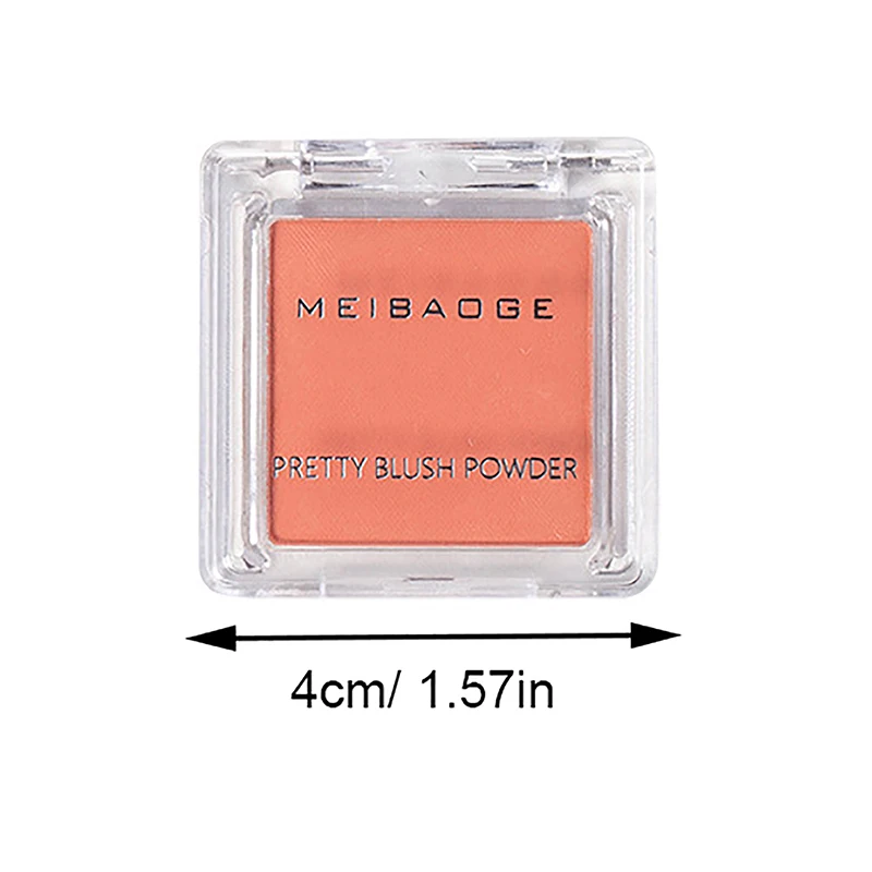 أحمر خدود طبيعي غير لامع للوجه للنساء ، 5 ألوان ، مغذي ، محيط الخد للوجه ، أحمر خدود الخوخ ، مكياج بودرة ، أداة مستحضرات التجميل #6