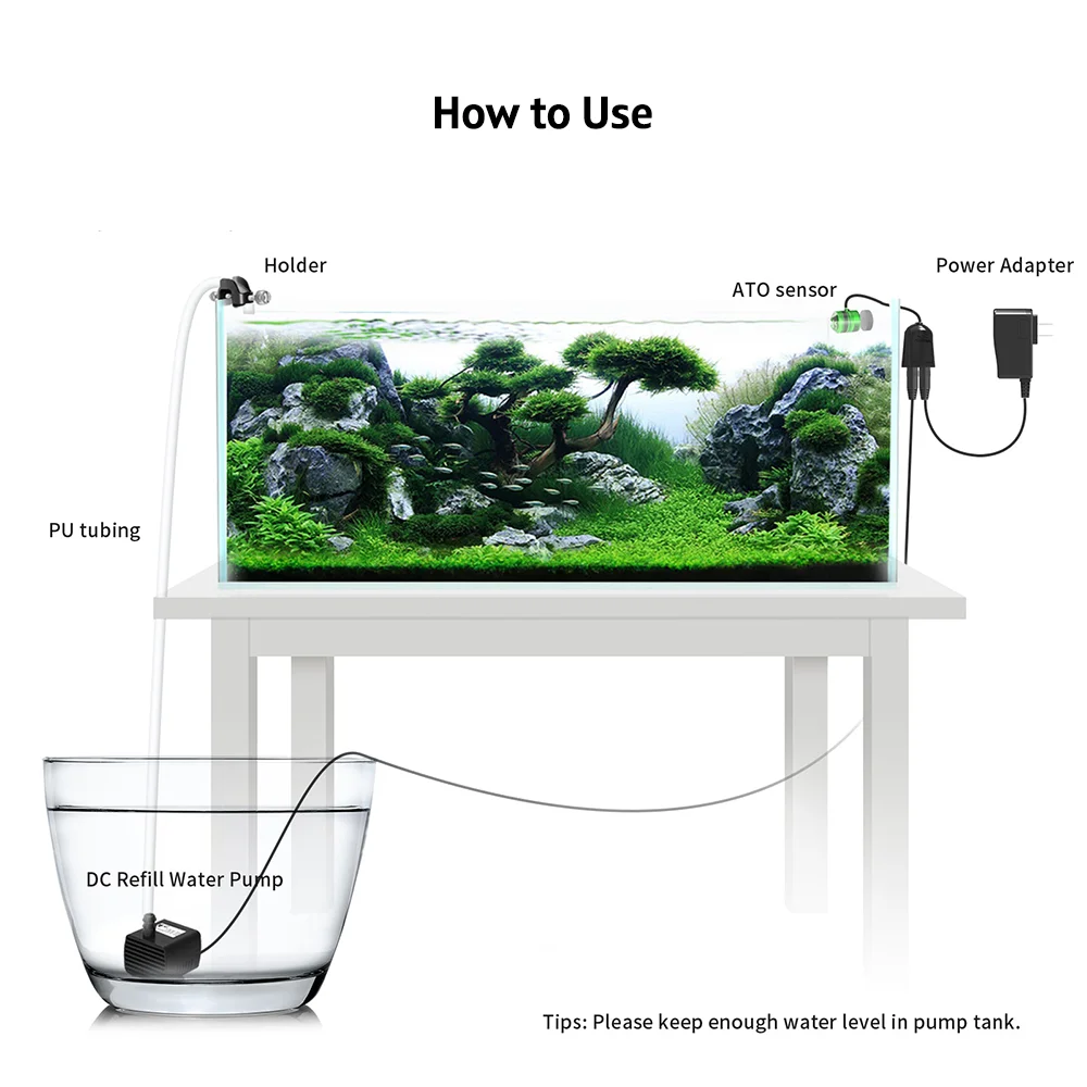 Умная система FZONE ATO с авто – обзор и цена Aquarium Auto Top Off