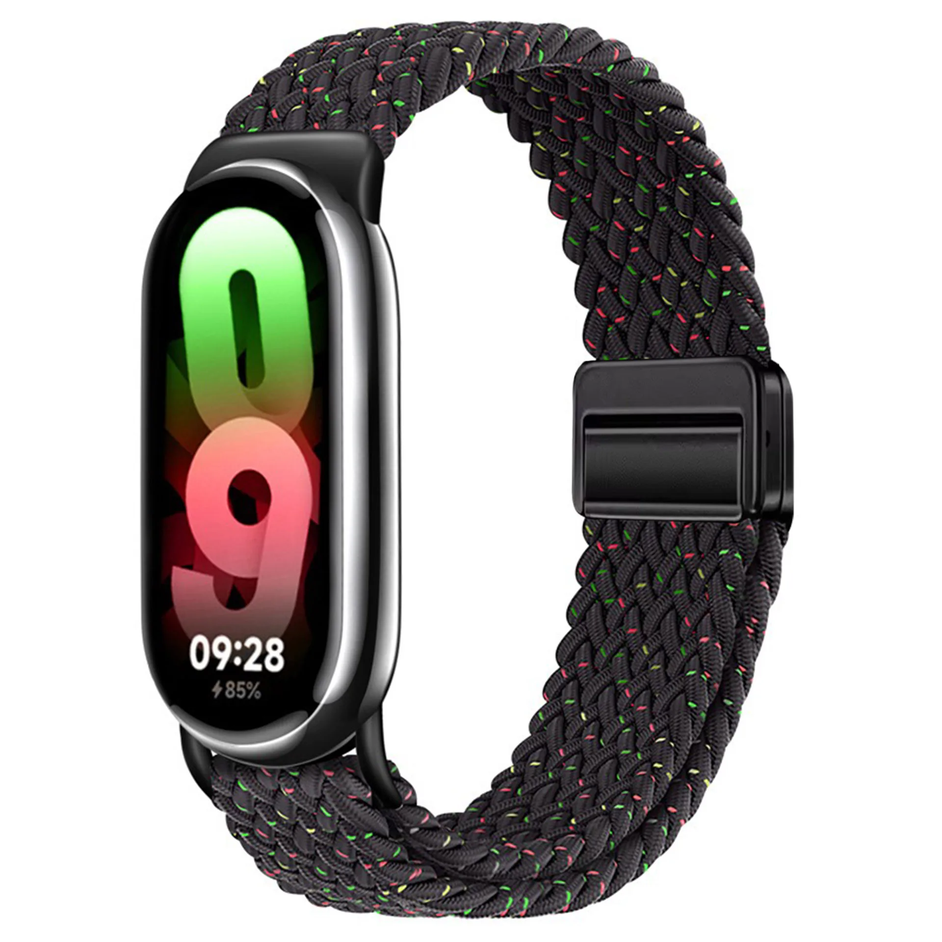 Nylon-Schlaufenarmband für Xiaomi Mi Band 10 9 8 Magnetisches Komfortables Atmungsaktives Armband für Xiaomi Mi Band 10 9 Armband-Zubehör – Detail 20