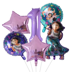 Disney Encanto Isabella Birthday Party Decor Charm Mirabel Balloon Set 40inch Number Balloons Girl Baby Shower Party Supplies