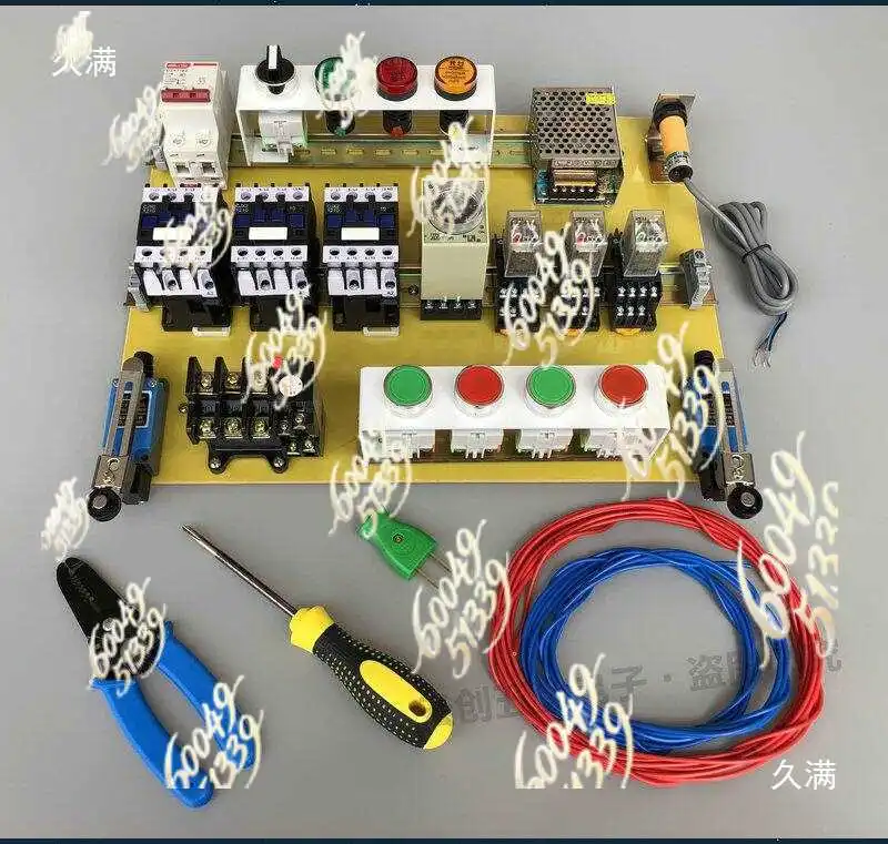 apply to Zero-based Learning Electrician Training Kit, Maintenance Electrician Practice Distribution Box Component Set
