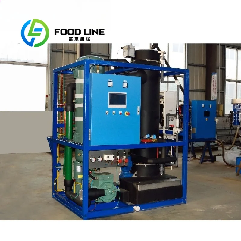 Sealed Water Circuit Tube Ice Machine Closed Pipeline Design Prevent Water Leakage And Keep Surrounding Working Area Dry Tidy