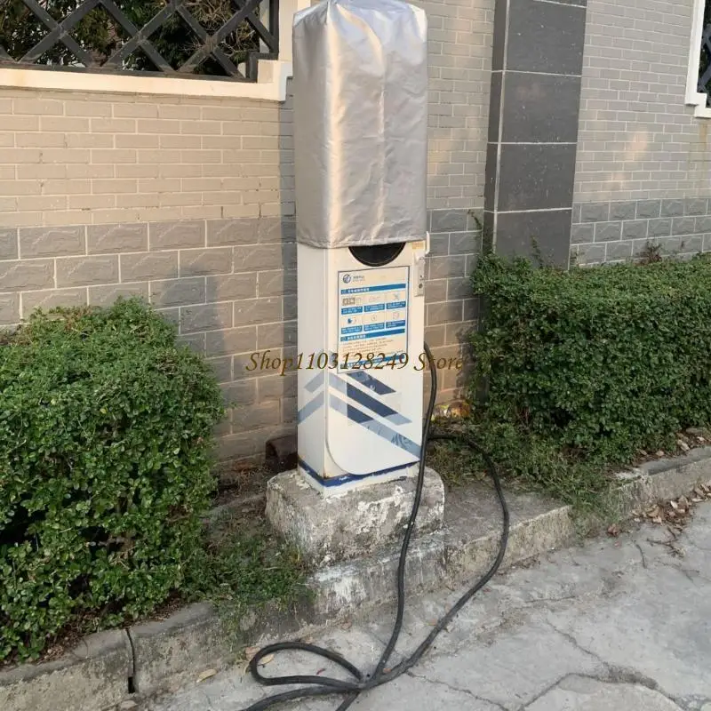 N5KD Box for Electric Vehicle Charging Station Outdoor Wall Cover Accessories, Rainproof Dustproof