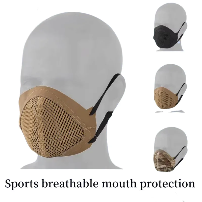 

Camping Protective Sports breathable mouth protection mask applicable hooting Acessories Outdoor Equipment cycling and play gam