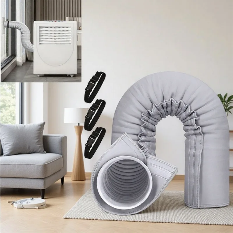 

Universal Air Conditioner Hose Cover Portable Exhaust Pipe Protection Cover Waterproof Dustproof Heat Insulation Wrap AC Hose